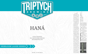 Triptych Brewing Hana April 2022