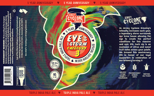 Jersey Cyclone Brewing Company Eye Of The Storm Category 3 April 2022