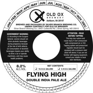 Flying High Keg Collar Double India Pale Ale April 2022
