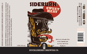 Huckleberry Brewing Co Sideburn Sweet Heat Apricot Wheat Ale With Jamaican Scotch Bonnet Peppers April 2022