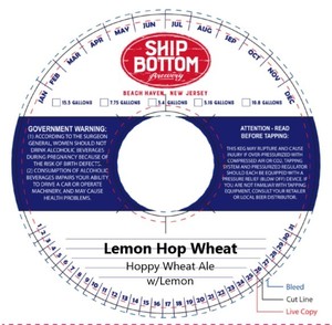Ship Bottom Brewery Lemon Hop Wheat
