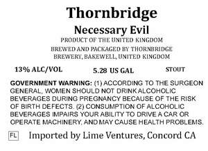 Thornbridge Necessary Evil