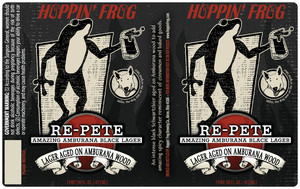 Hoppin' Frog Re-pete Amazing Amburana Black Lager May 2022