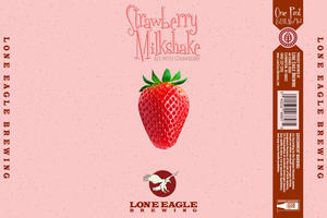 Lone Eagle Brewing Strawberry Milksahke