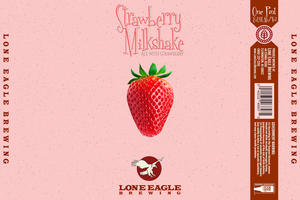 Lone Eagle Brewing Strawberry Milksahke