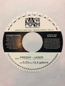 Rare Form Brewing Company Freshy