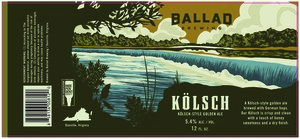 Ballad Brewing Kolsch