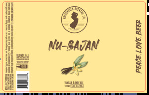 Hackensack Brewing Co. Nu-bajan Vanilla Blonde Ale April 2022