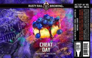 Rusty Rail Brewing Cheat Day Blueberry Cheesecake Sour