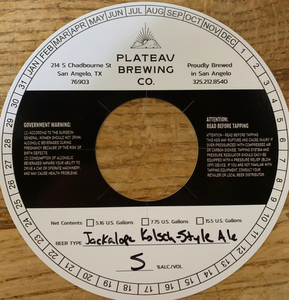 Jackalope Kolsch Style Ale 