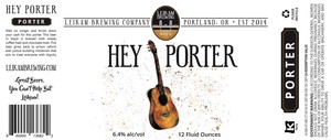 Hey Porter 