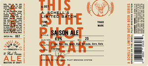 Schell's Saison April 2022