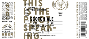 Schell's Scotch Ale April 2022