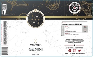 Chapman Crafted Beer Zodiac Series Gemini
