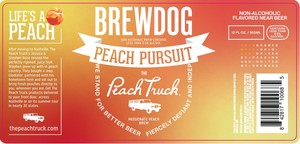 Brewdog Peach Pursuit April 2022