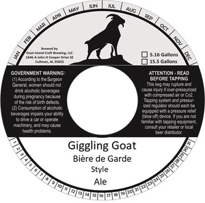 Giggling Goat BiÈre De Garde April 2022