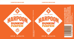 Harpoon Dunkin' Pumpkin May 2022