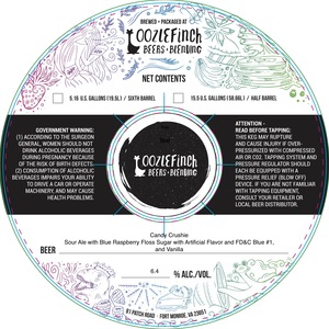 Oozlefinch Beers +blending Candy Crushie April 2022