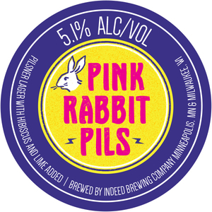 Indeed Brewing Company Pink Rabbit Pils