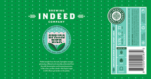 Indeed Brewing Company Springbier