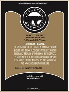 Bear Creek Brewery Shake Your Tree