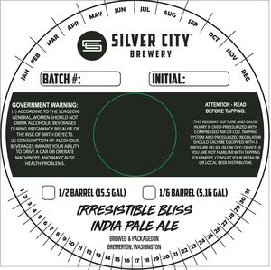 Silver City Brewery Irresistible Bliss India Pale Ale April 2022
