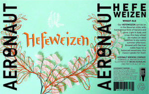 Aeronaut Hefeweizen April 2022