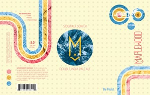 Maplewood Brewing Company Sidewalk Surfer April 2022