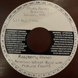 Muddy Banks Brewing Raspberry Revival