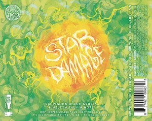 Scribbled Lines Star Damage: Sauvignon Blanc Grapes & Nelson Sauvin Hops May 2022