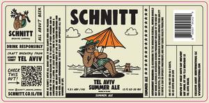 Schnitt Brewing Company Tel Aviv Summer Ale