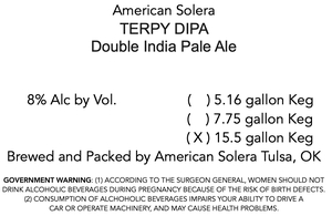 American Solera Terpy Dipa