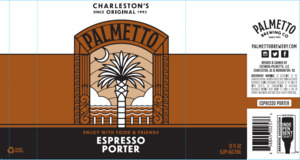 Palmetto Brewing Co Espresso Porter