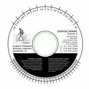 Humble Forager Brewing Company Coastal Sunset Version 6