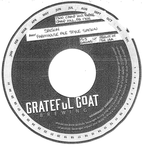 Grateful Goat Brewing Saison Farmhouse Ale Style Saison April 2022