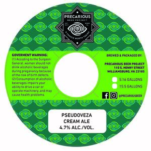 Precarious Beer Project Pseudoveza