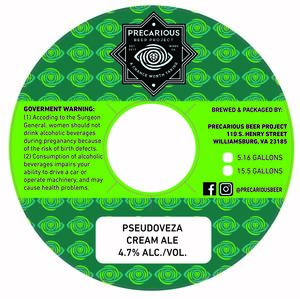 Precarious Beer Project Pseudoveza