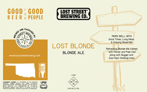 Lost Blonde Blonde Ale