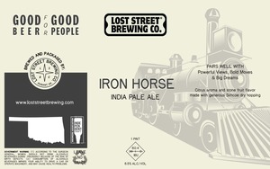 Iron Horse India Pale Ale April 2022