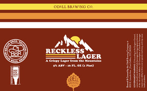 Odell Brewing Co. Reckless Lager