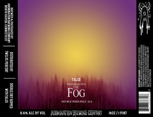 Abomination Brewing Company Wandering Into The Fog