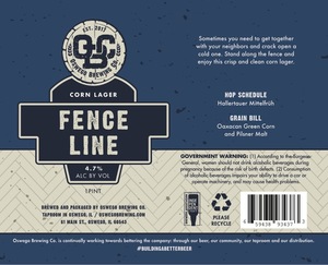 Oswego Brewing Co. Fence Line May 2022