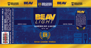 Belching Beaver Brewery Beav Light May 2022