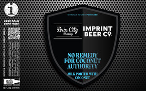 Imprint Beer Co. No Remedy For Coconut Authority May 2022