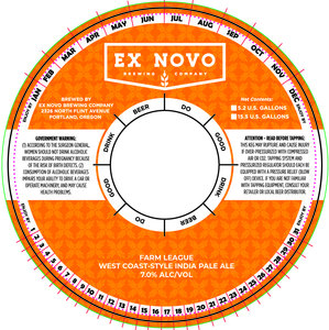 Ex Novo Brewing Company Farm League May 2022