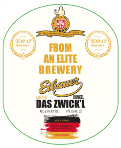 From An Elite Brewery Eibauer Dunkel Das Zwick'l 