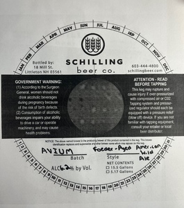 Schilling Beer Co. Avium