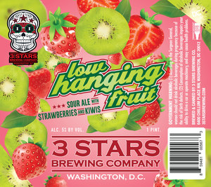 3 Stars Brewing Company Low Hanging Fruit