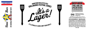 Grillmarks Festival Series It's A Lager! May 2022