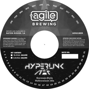 Agile Brewing Hyperlink Hef May 2022